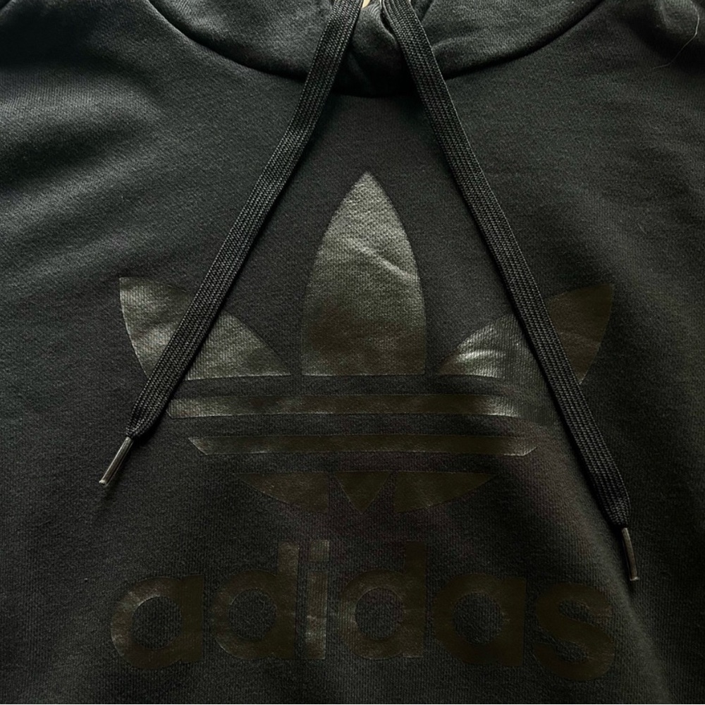 Adidas Originals Bayan Tape Logo Hoodie NWOT - Picture 6 of 9